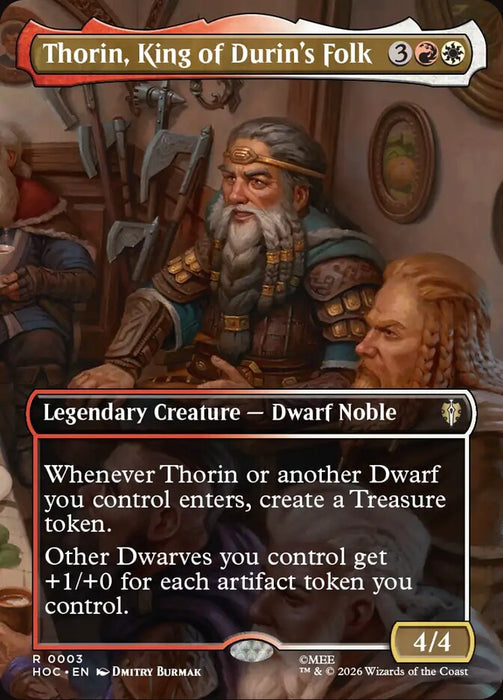 Thorin, King of Durin's Folk - Borderless