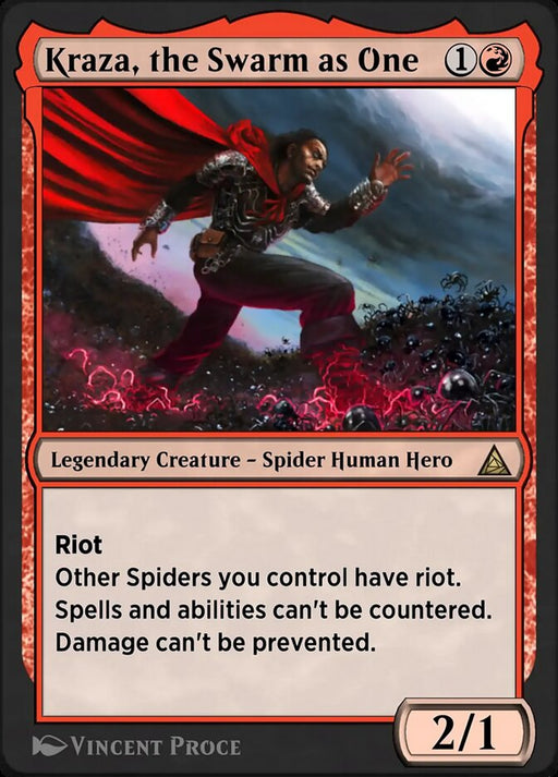 Kraza, the Swarm as One - Spider-Punk - Legendary