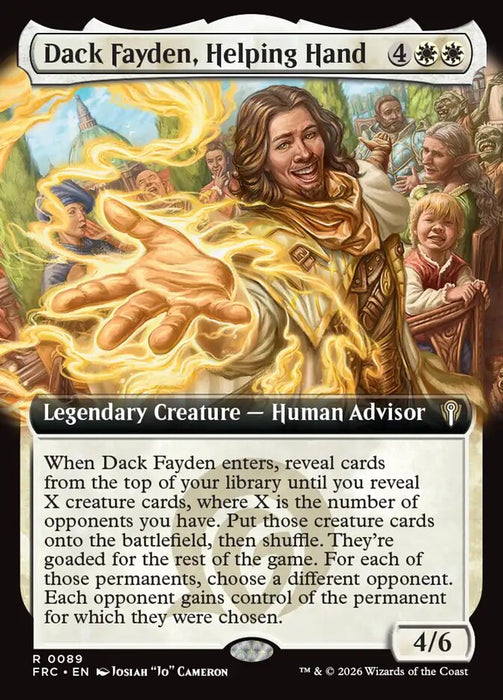 Dack Fayden, Helping Hand - Extended Art