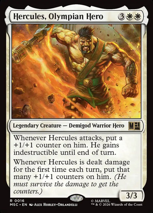 Hercules, Olympian Hero - Legendary - Surge Foil