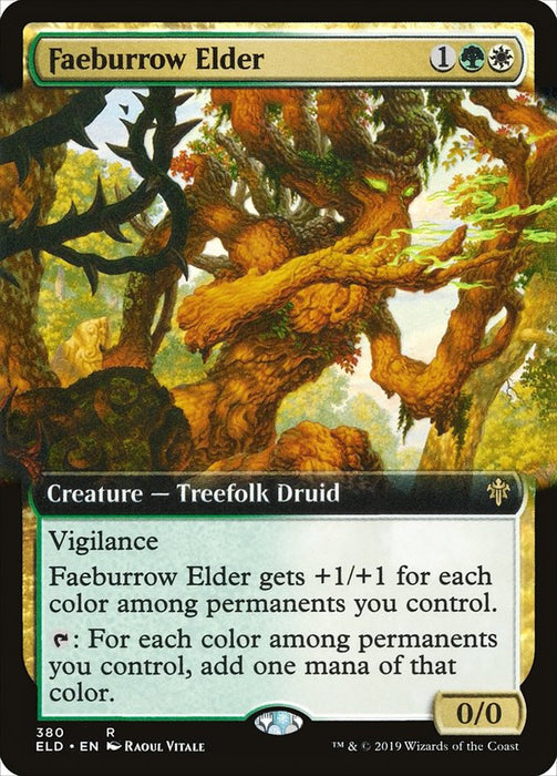 Faeburrow Elder - Extended Art