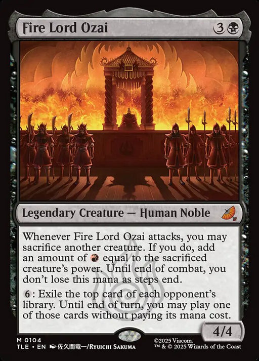 Fire Lord Ozai - Legendary (Foil)