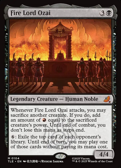 Fire Lord Ozai - Legendary