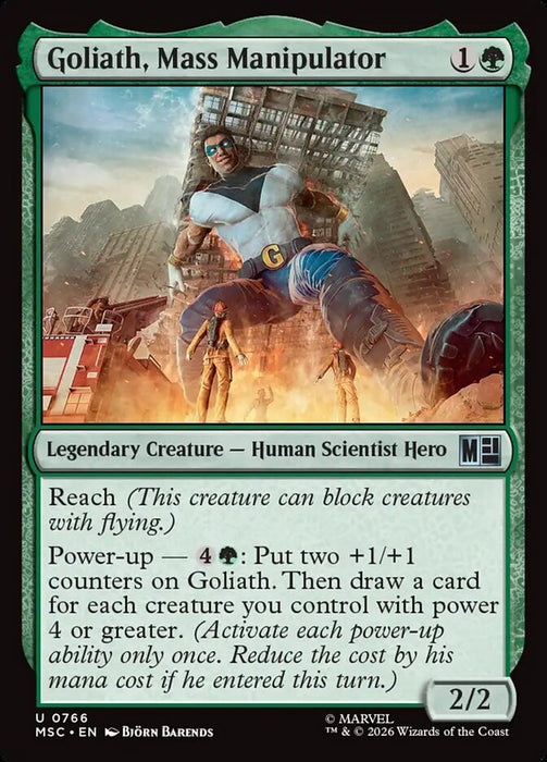 Goliath, Mass Manipulator - Legendary