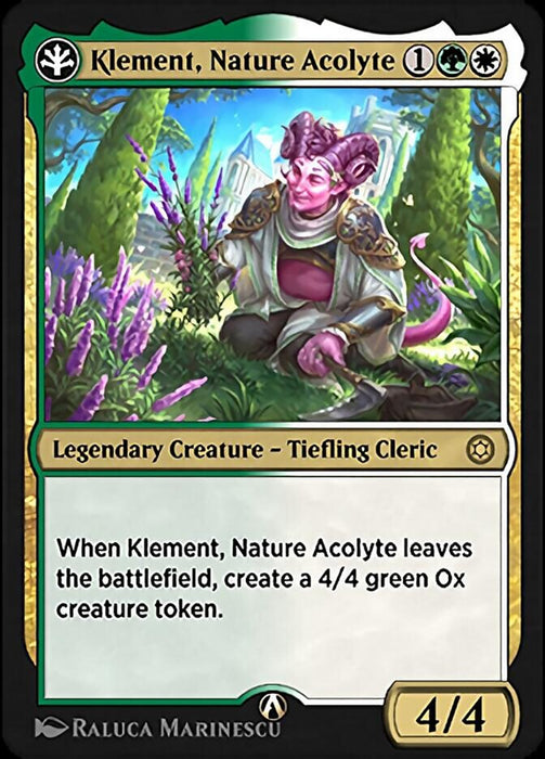 Klement, Nature Acolyte - Legendary