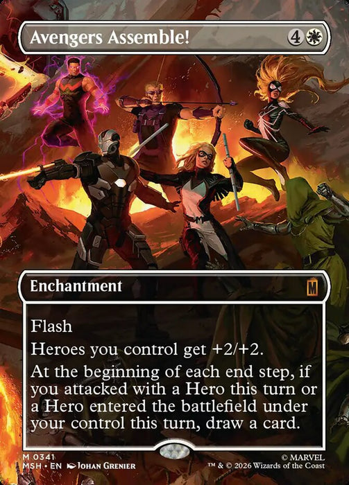 Avengers Assemble! - Borderless - Enchantment - Inverted