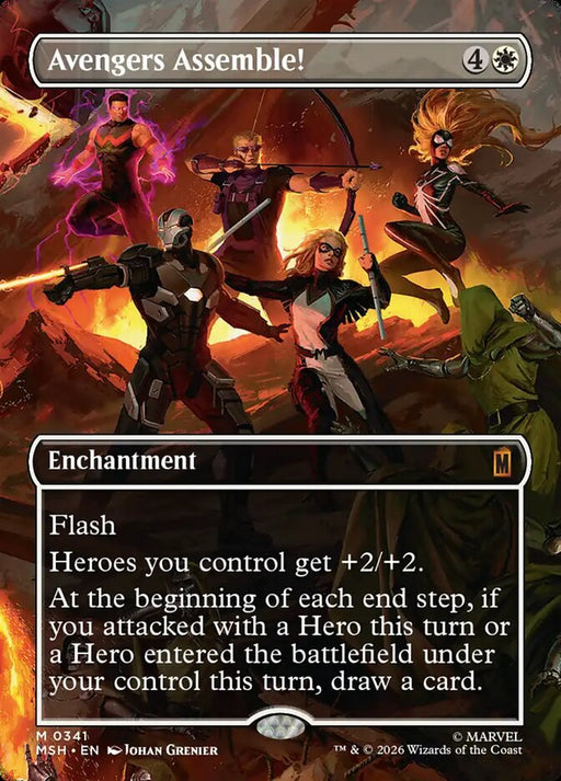 Avengers Assemble! - Borderless - Enchantment - Inverted