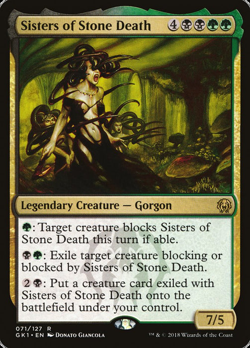 Sisters of Stone Death - Legendary