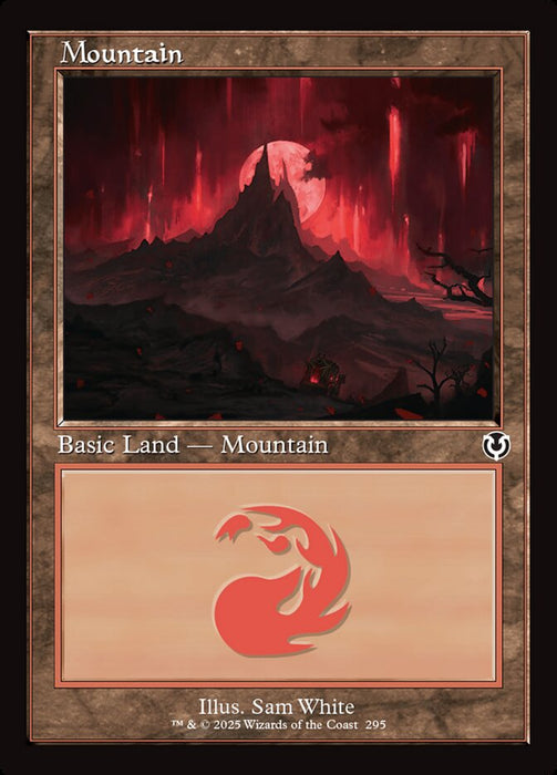 Mountain - Retro Frame