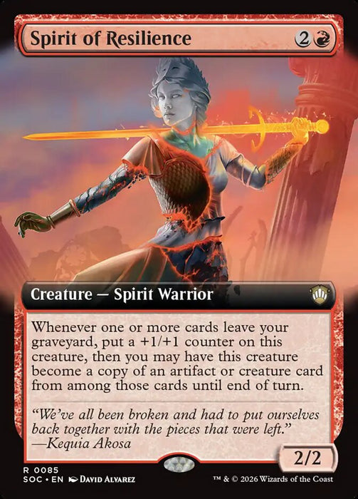 Spirit of Resilience - Extended Art