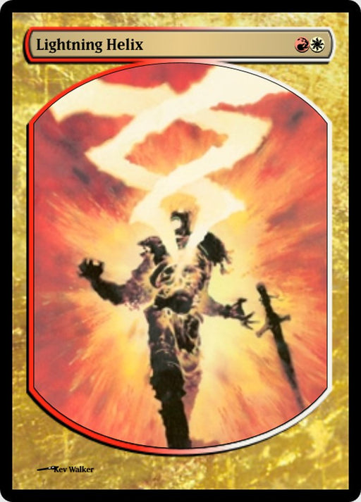 Lightning Helix - Textless - Full Art (Foil)