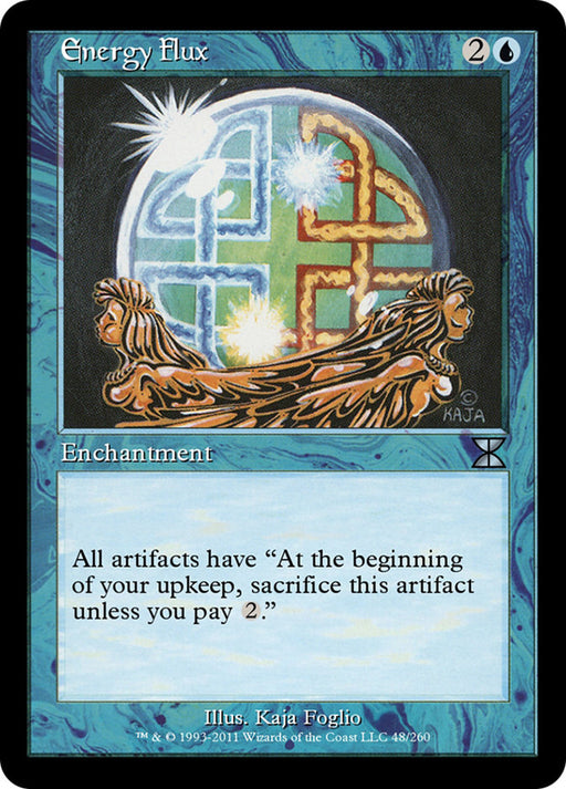 Energy Flux - Retro Frame (Foil)
