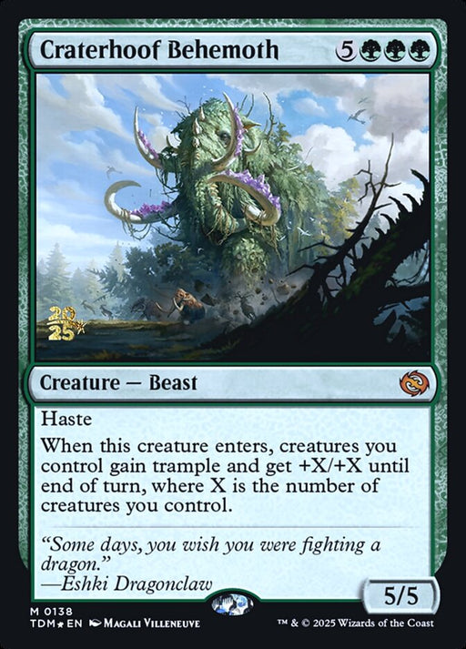 Craterhoof Behemoth (Foil)