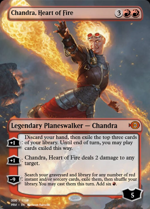 Chandra, Heart of Fire (Foil)