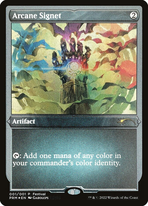Arcane Signet - Etched - Inverted - Etched (Foil)
