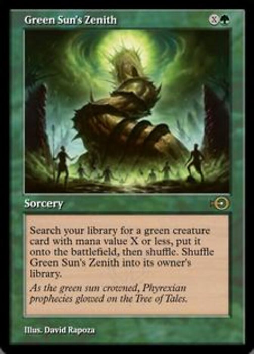 Green Sun's Zenith (Foil)