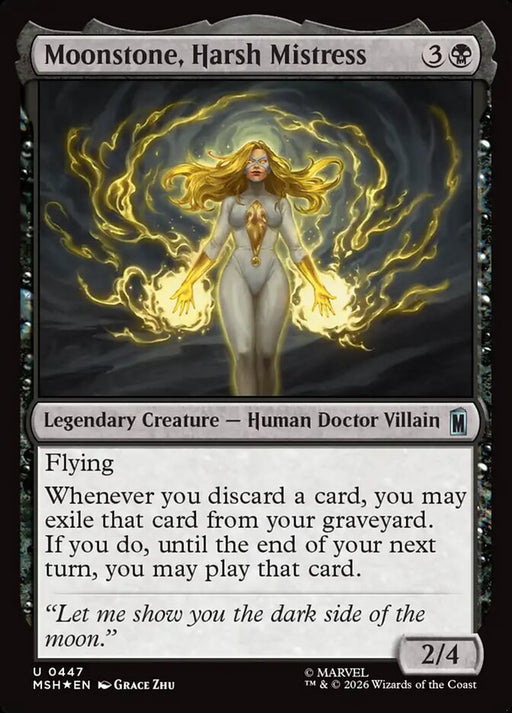 Moonstone, Harsh Mistress - Legendary - Surge Foil (Foil)