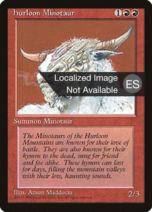 Minotauro de Hurloon - Hurloon Minotaur