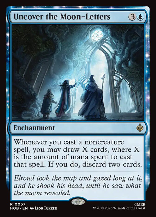 Uncover the Moon-Letters (Foil)