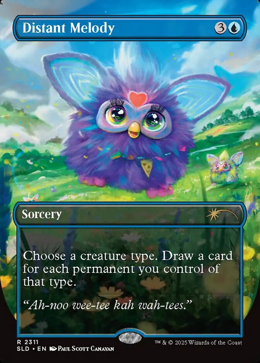 Distant Melody - Borderless - Full Art - Inverted (Foil)