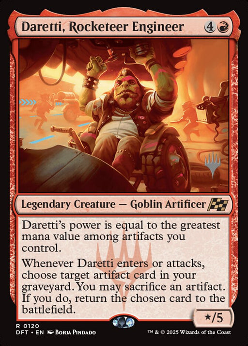 Daretti, Rocketeer Engineer - Legendary (Foil)