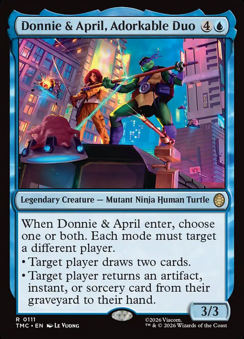 Donnie & April, Adorkable Duo - Legendary (Foil)
