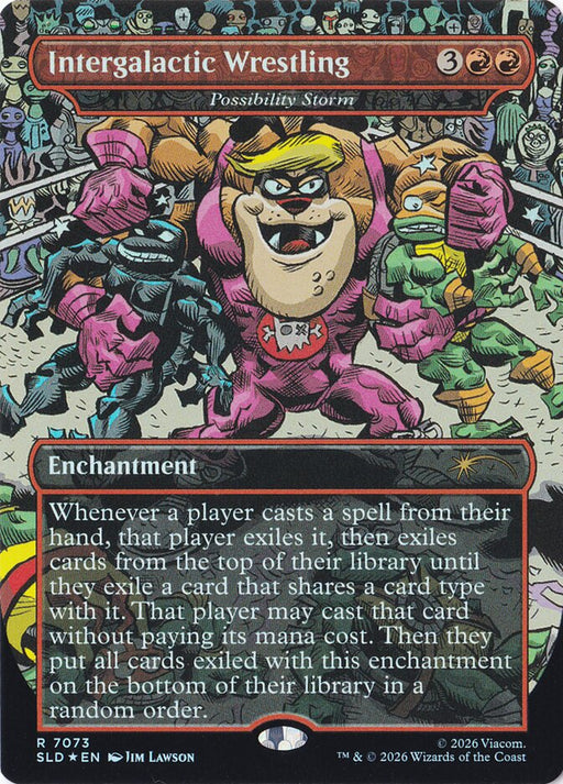Intergalactic Wrestling - Possibility Storm - Borderless - Inverted (Foil)