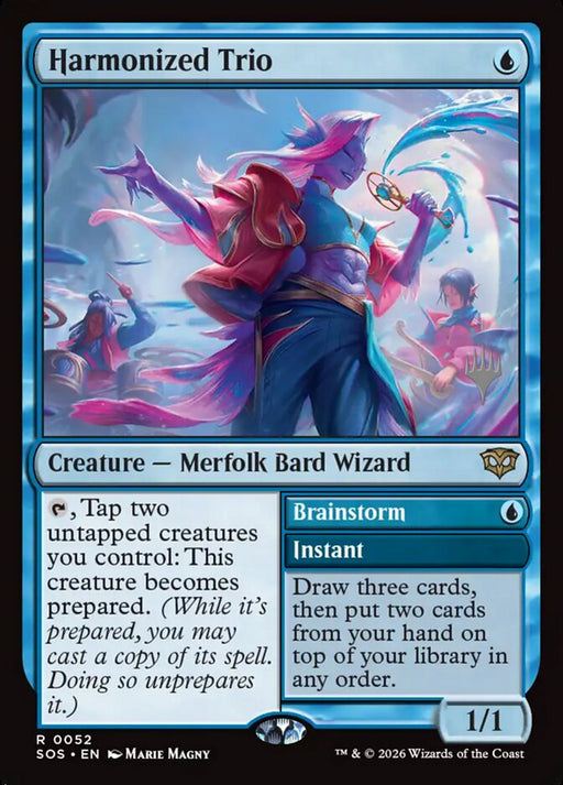 Harmonized Trio // Brainstorm (Foil)