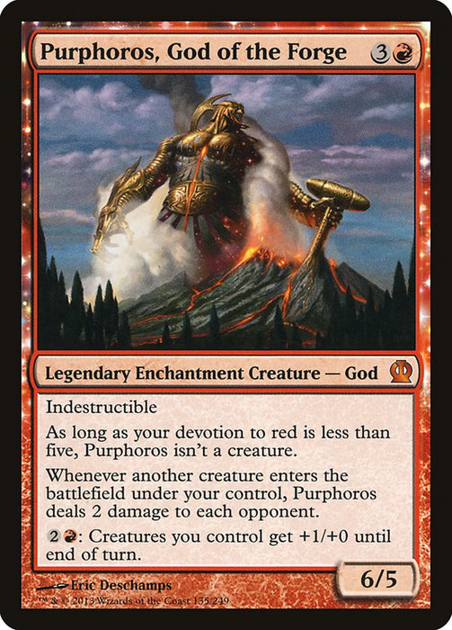 Purphoros, God of the Forge - Enchantment