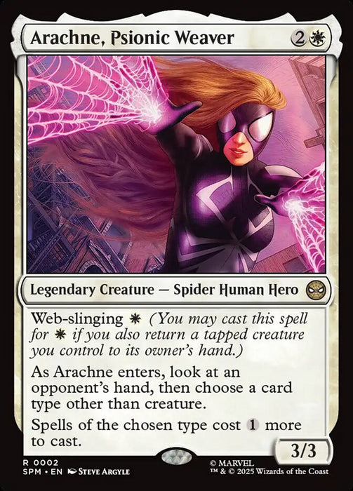 Arachne, Psionic Weaver - Legendary (Foil)