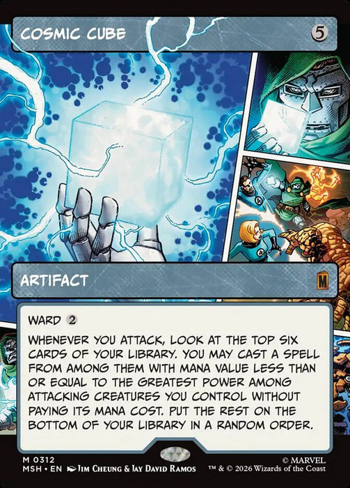 Cosmic Cube - Borderless - Showcase (Foil)