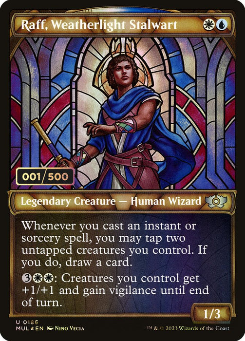 Raff, Weatherlight Stalwart - Inverted - Legendary - Showcase (Foil)