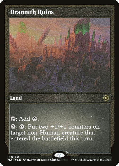Drannith Ruins - Etched - Inverted - Etched (Foil)