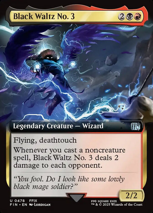 Black Waltz No. 3 - Extended Art - Legendary