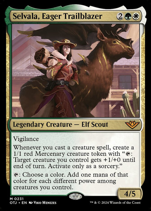 Selvala, Eager Trailblazer - Legendary (Foil)