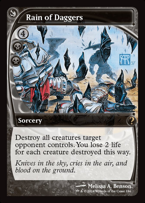 Rain of Daggers (Foil)