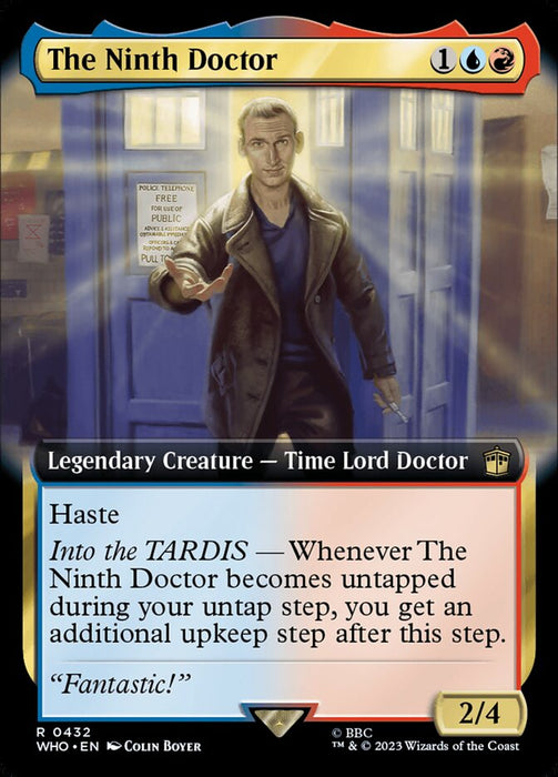 The Ninth Doctor - Extended Art - Legendary (Foil)