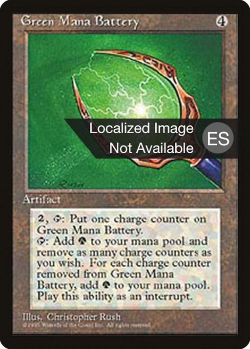 Bateria de maná verde - Green Mana Battery