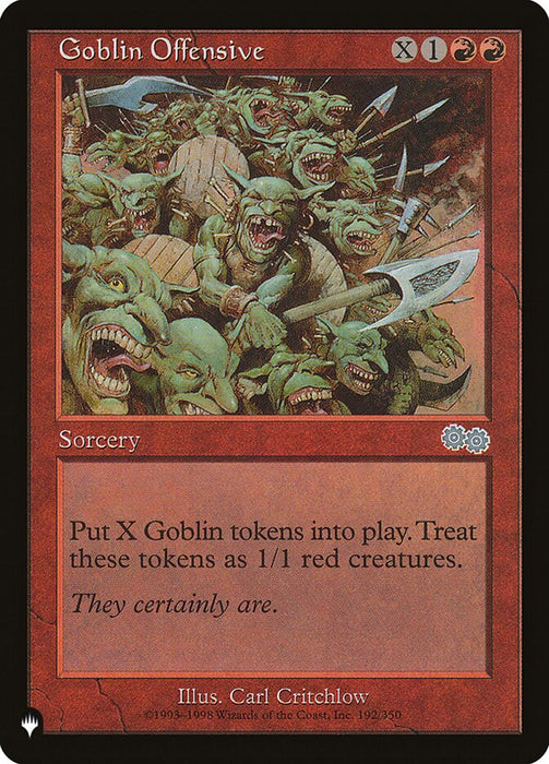 Goblin Offensive - Retro Frame