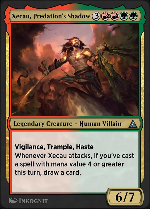 Xecau, Predation's Shadow - Rhino, Barreling Brute - Legendary