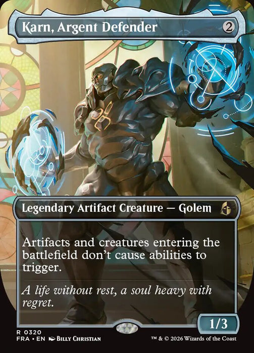 Karn, Argent Defender - Borderless