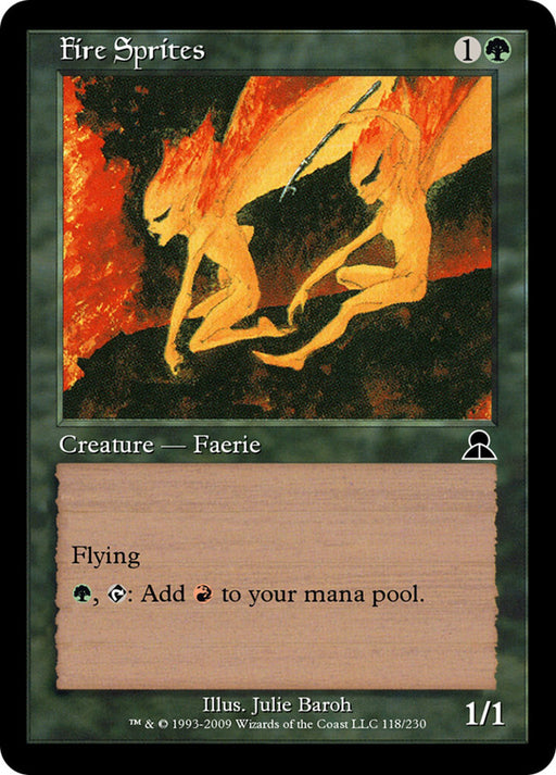 Fire Sprites (Foil)