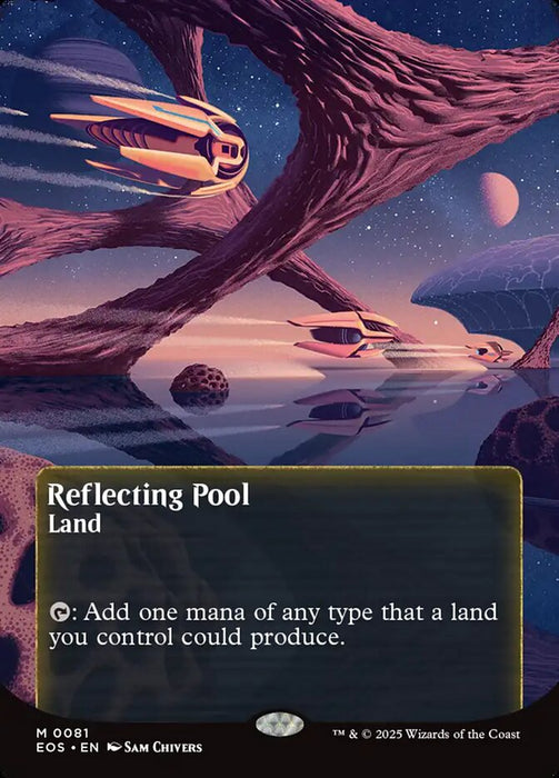 Reflecting Pool - Borderless - Full Art - Inverted