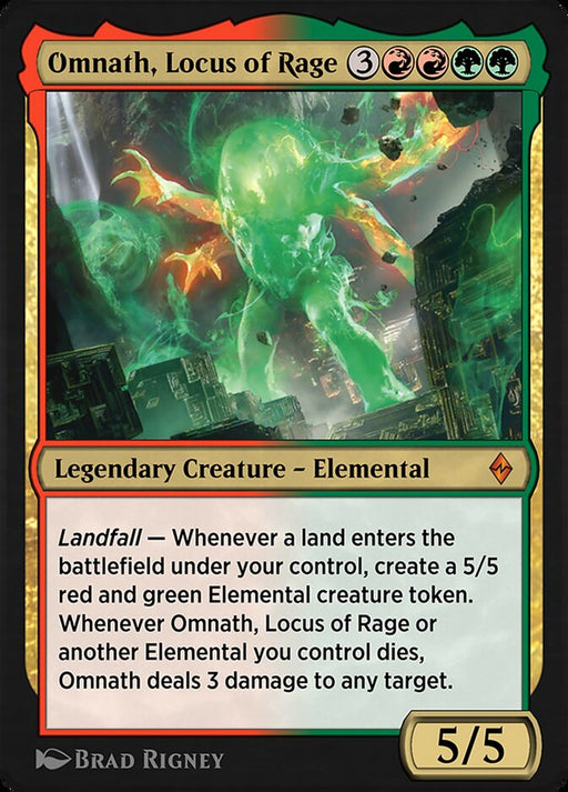 Omnath, Locus of Rage - Legendary