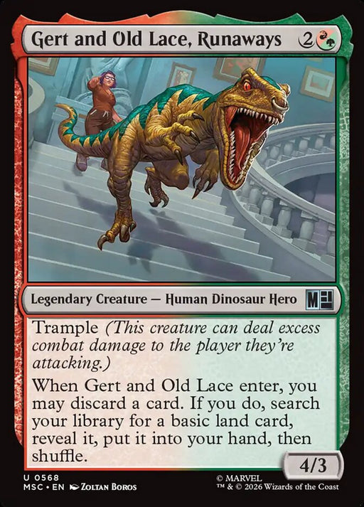 Gert and Old Lace, Runaways - Legendary (Foil)