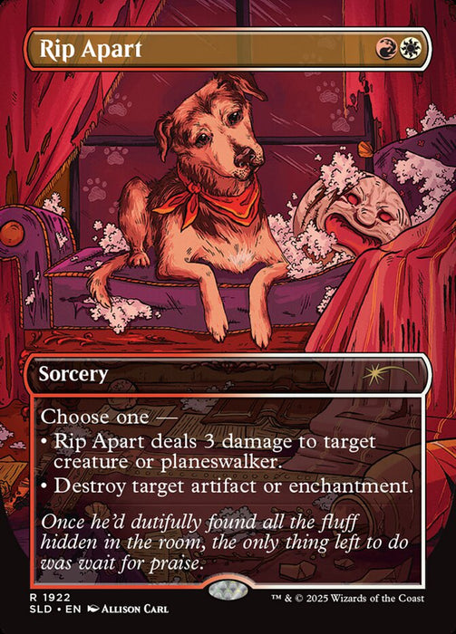 Rip Apart - Borderless - Full Art - Inverted (Foil)