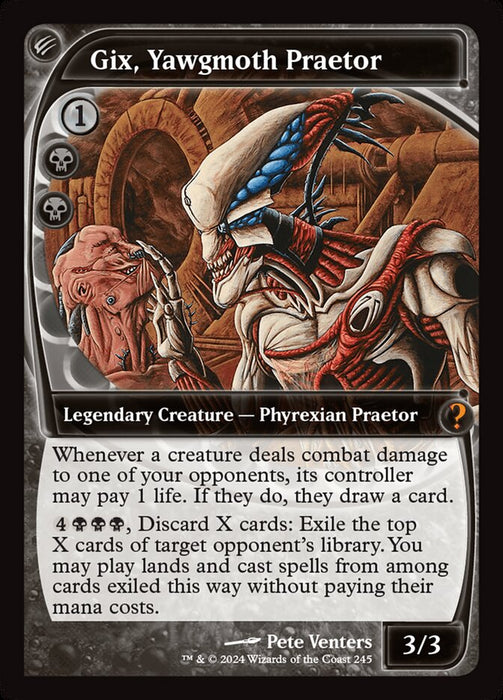 Gix, Yawgmoth Praetor - Legendary (Foil)