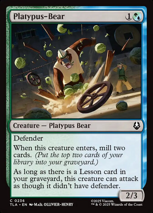 Platypus-Bear (Foil)