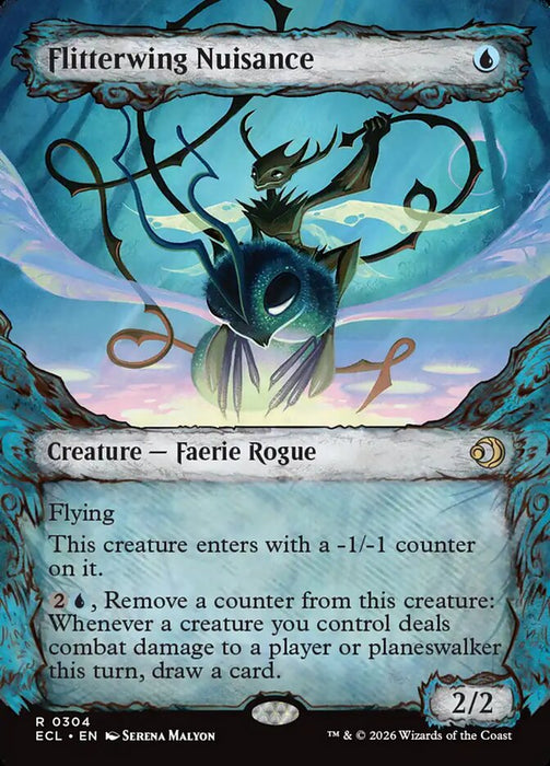 Flitterwing Nuisance - Borderless - Showcase (Foil)