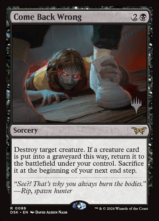 Come Back Wrong (Foil)